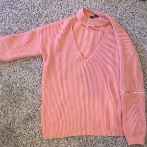 Pink Sweater from Forever 21